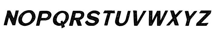 Brewisten-Stamp Slant Font LOWERCASE