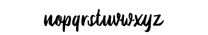 Briberra Font LOWERCASE