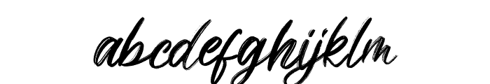 Brighnesy Font LOWERCASE