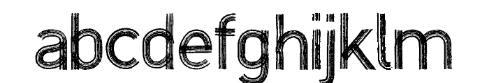 BristlehardRough-Bold Font LOWERCASE