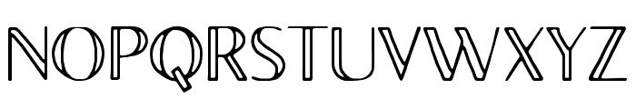 BrixtonSansTCOutline-Light Font UPPERCASE