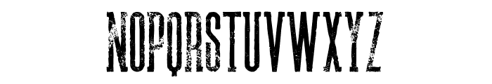 Brooklyn Grunge Font LOWERCASE