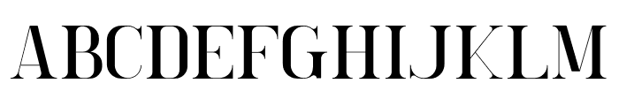 Brownie Serif Font UPPERCASE