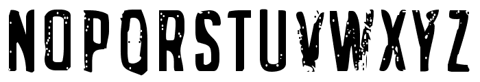 Buckwheat TC SVG Regular Font UPPERCASE