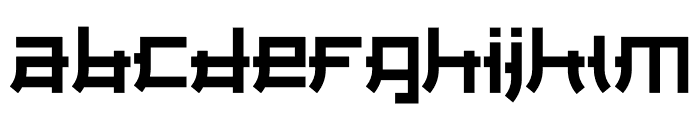 Bulgogi Font LOWERCASE