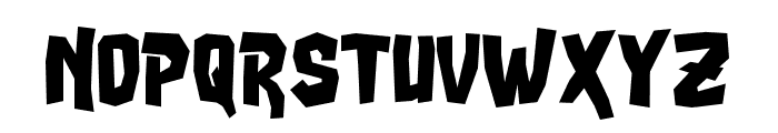 Buster Typeface Regular Font UPPERCASE