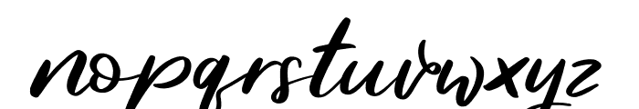 Butterfly Font LOWERCASE