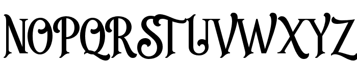 BvasEstadas-Regular Font UPPERCASE