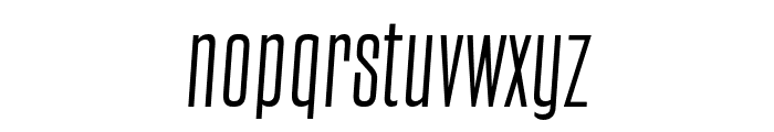 CONQUEST Italic Font LOWERCASE