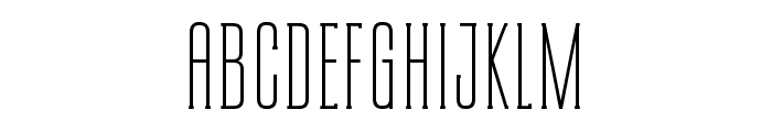 CONQUEST Slab serif Light Font UPPERCASE
