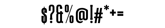 CONQUEST Slab serif Medium Font OTHER CHARS