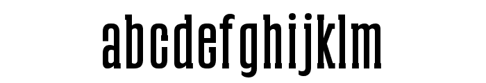 CONQUEST Slab serif Medium Font LOWERCASE