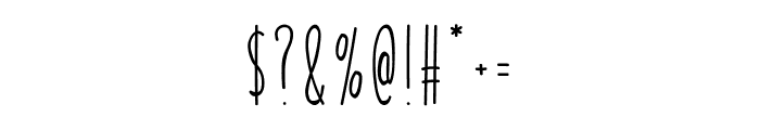 Camelopardalis Regular Font OTHER CHARS