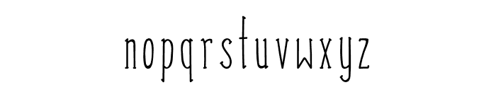 Camelopardalis Font LOWERCASE