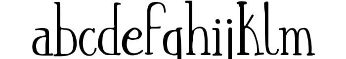 Canterbury Font LOWERCASE