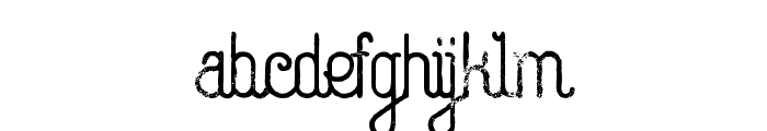 CapellaGlypthGrunge Font LOWERCASE