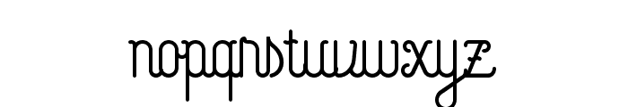 Capellaglyph Font LOWERCASE