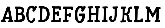 CarnevalBold Font LOWERCASE