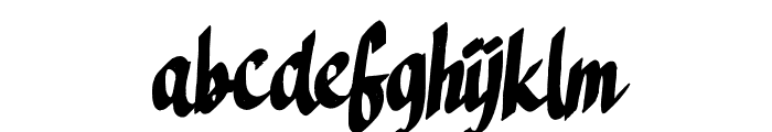 Cebigej Font LOWERCASE