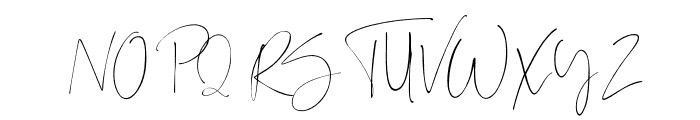 Celinet script Font UPPERCASE