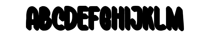 Cepratcrit-Extrude Font UPPERCASE