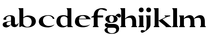 CharaSerif Font LOWERCASE