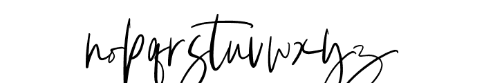 Charlotte Handwritten Font LOWERCASE