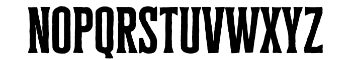 Cheddar Gothic Serif Regular Font LOWERCASE
