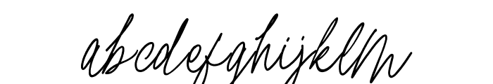 CheryBlossom Font LOWERCASE