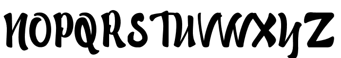 Chilukba Font UPPERCASE