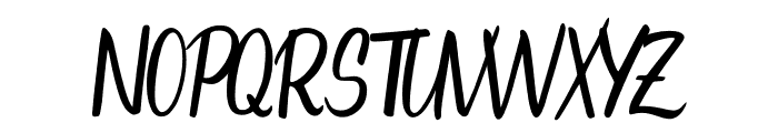 Christmas Font UPPERCASE