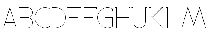 Chronograph Slab Light Font UPPERCASE