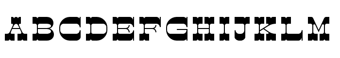 CircusFreak-Regular Font LOWERCASE