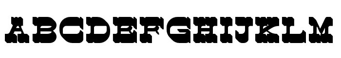 CircusFreak-Shadow Font UPPERCASE
