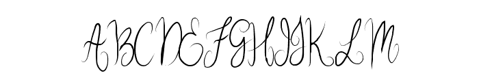 Clarette Dior Regular Font UPPERCASE