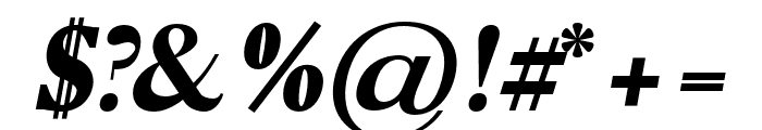 Colorado regular-italic Font OTHER CHARS
