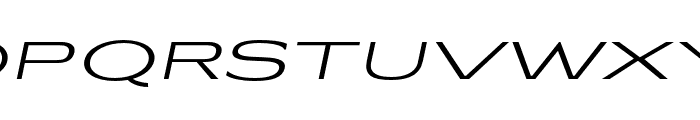 Coltrane Thin Italic Font UPPERCASE
