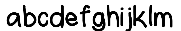 Composition Regular Font LOWERCASE