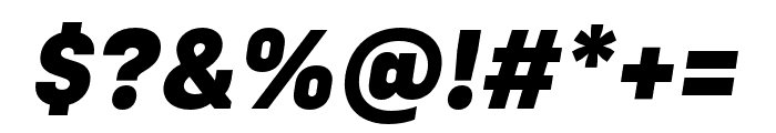 Config Alt ExtraBold Italic Font OTHER CHARS