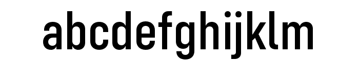 Config Condensed Medium Font LOWERCASE