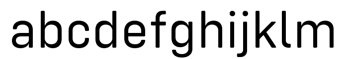 Config Rounded Regular Font LOWERCASE