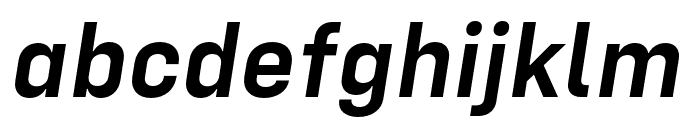 Config SemiBold Italic Font LOWERCASE