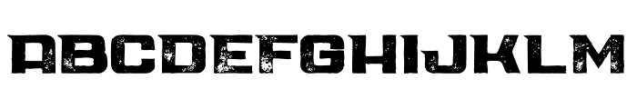 Cube Bold Grunge Font UPPERCASE