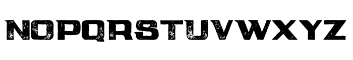 Cube Bold Grunge Font UPPERCASE