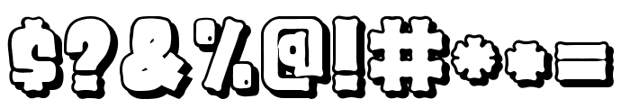 Cuppakabra Shadow Font OTHER CHARS