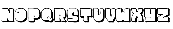 Cuppakabra Shadow Font LOWERCASE