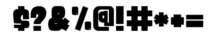 Cuppakabra Slab Font OTHER CHARS