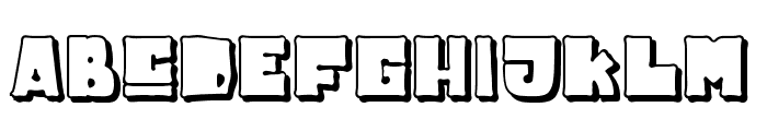 CuppakabraShadow Font LOWERCASE