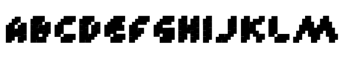 Custle Guard Font LOWERCASE