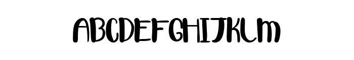 Cute Alien Font UPPERCASE